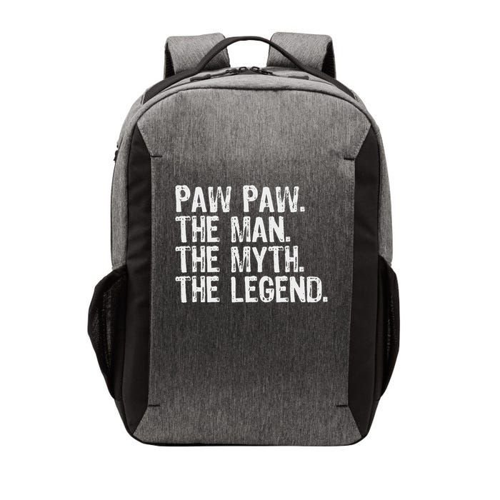 Paw Paw The Man The Myth The Legend Funny Cool Pawpaw Vector Backpack