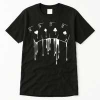 Poker Player Texas HoldEm Night Tournament Poker Tall T-Shirt