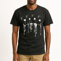Poker Player Texas HoldEm Night Tournament Poker Tall T-Shirt