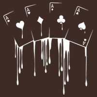 Poker Player Texas HoldEm Night Tournament Poker Cooling Performance Crew T-Shirt
