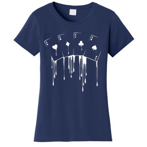 Poker Player Texas HoldEm Night Tournament Poker Women's T-Shirt