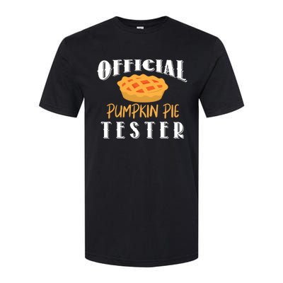 Pumpkin Pie Tester Funny Thanksgiving Cool Gift Softstyle CVC T-Shirt