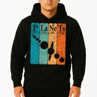 Planets Periodic Table Elements Solar System Planets Hoodie