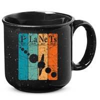 Planets Periodic Table Elements Solar System Planets 15oz Campfire Ceramic Mug