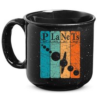 Planets Periodic Table Elements Solar System Planets 15oz Campfire Ceramic Mug