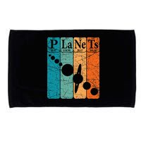 Planets Periodic Table Elements Solar System Planets Microfiber Hand Towel