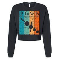 Planets Periodic Table Elements Solar System Planets Cropped Pullover Crew