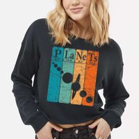 Planets Periodic Table Elements Solar System Planets Cropped Pullover Crew