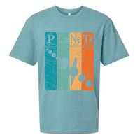 Planets Periodic Table Elements Solar System Planets Sueded Cloud Jersey T-Shirt