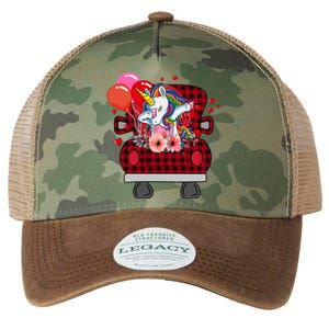 Ph Plaid Truck Unicorn Valentines Day Costume Gift Legacy Tie Dye Trucker Hat