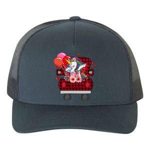 Ph Plaid Truck Unicorn Valentines Day Costume Gift Yupoong Adult 5-Panel Trucker Hat