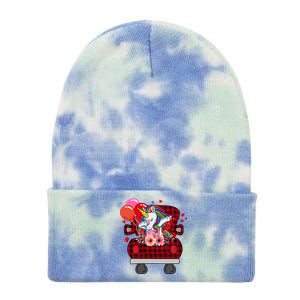 Ph Plaid Truck Unicorn Valentines Day Costume Gift Tie Dye 12in Knit Beanie