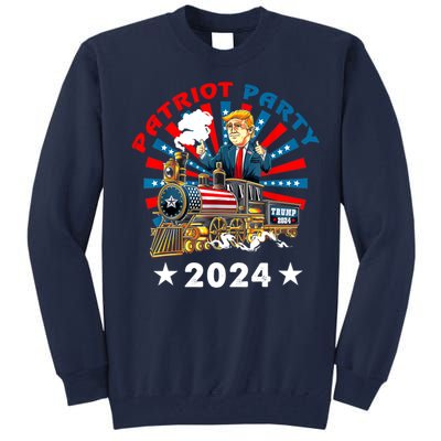 Patriot Party Trump 2024 1 Tall Sweatshirt