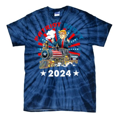 Patriot Party Trump 2024 1 Tie-Dye T-Shirt