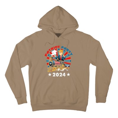 Patriot Party Trump 2024 1 Hoodie