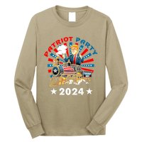 Patriot Party Trump 2024 1 Long Sleeve Shirt