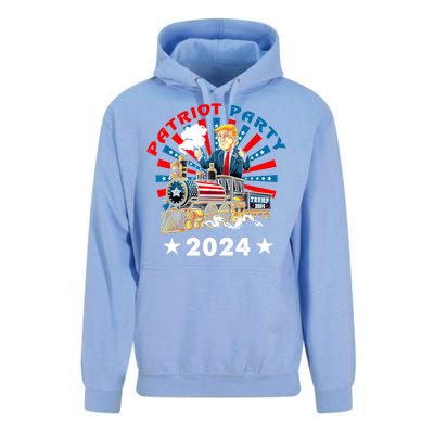 Patriot Party Trump 2024 1 Unisex Surf Hoodie