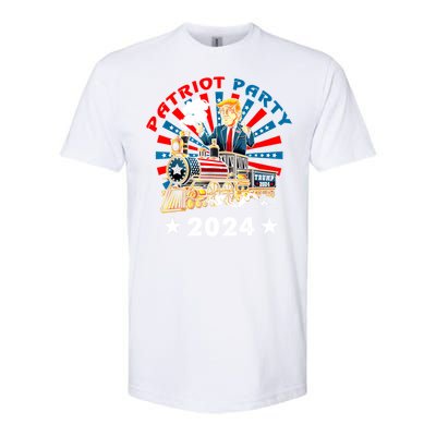 Patriot Party Trump 2024 1 Softstyle CVC T-Shirt