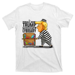 Prison Prisoner Trump Presidential Library T-Shirt