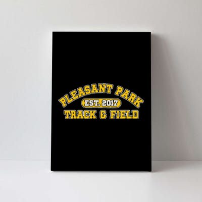 Pleasant Park Track And Field Est 2017 Canvas