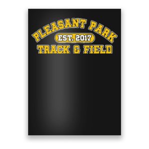 Pleasant Park Track And Field Est 2017 Poster