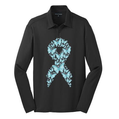 Ptsd Post Traumatic Stress Disorder Awareness Meaningful Gift/gift Silk Touch Performance Long Sleeve Polo