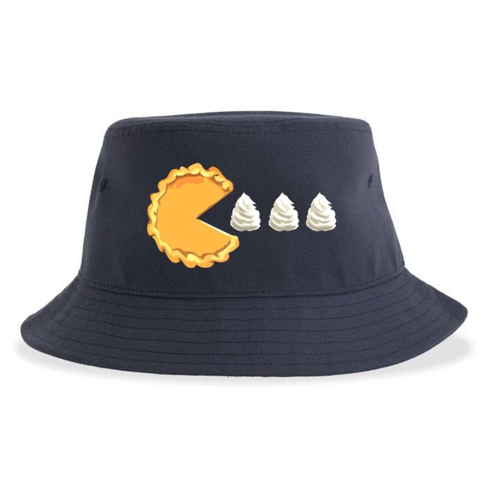 Pumpkin Pie Thanksgiving Happy Thanksgiving Sustainable Bucket Hat