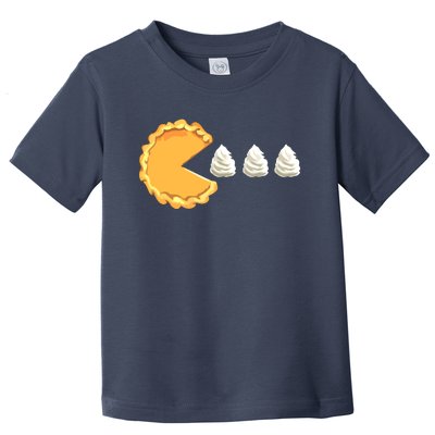 Pumpkin Pie Thanksgiving Happy Thanksgiving Toddler T-Shirt