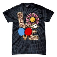 Ping Pong T Shirts Love Table Tennis Leopard Sunflower Graphic Plus Size Tie-Dye T-Shirt