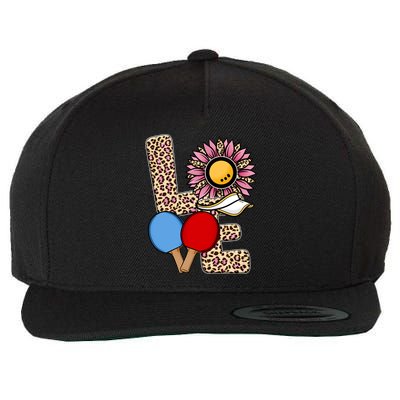 Ping Pong T Shirts Love Table Tennis Leopard Sunflower Graphic Plus Size Wool Snapback Cap