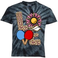 Ping Pong T Shirts Love Table Tennis Leopard Sunflower Graphic Plus Size Kids Tie-Dye T-Shirt