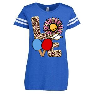 Ping Pong T Shirts Love Table Tennis Leopard Sunflower Graphic Plus Size Enza Ladies Jersey Football T-Shirt