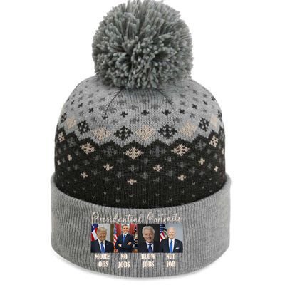 Presidential Portraits Trump More Jobs Obama No Jobs Bush The Baniff Cuffed Pom Beanie