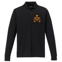 Pap Pap Turkey Matching Family Group Thanksgiving Gifts  Performance Long Sleeve Polo