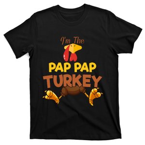 Pap Pap Turkey Matching Family Group Thanksgiving Gifts  T-Shirt