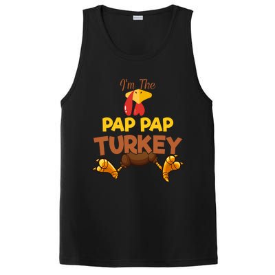 Pap Pap Turkey Matching Family Group Thanksgiving Gifts  PosiCharge Competitor Tank