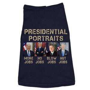 Presidential Portraits Trump More Jobs Funny Political Doggie Tank