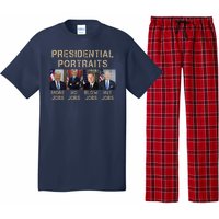 Presidential Portraits Trump More Jobs Funny Political Pajama Set