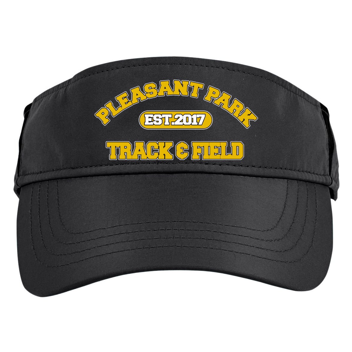 Pleasant Park Track And Field Adult Drive Performance Visor