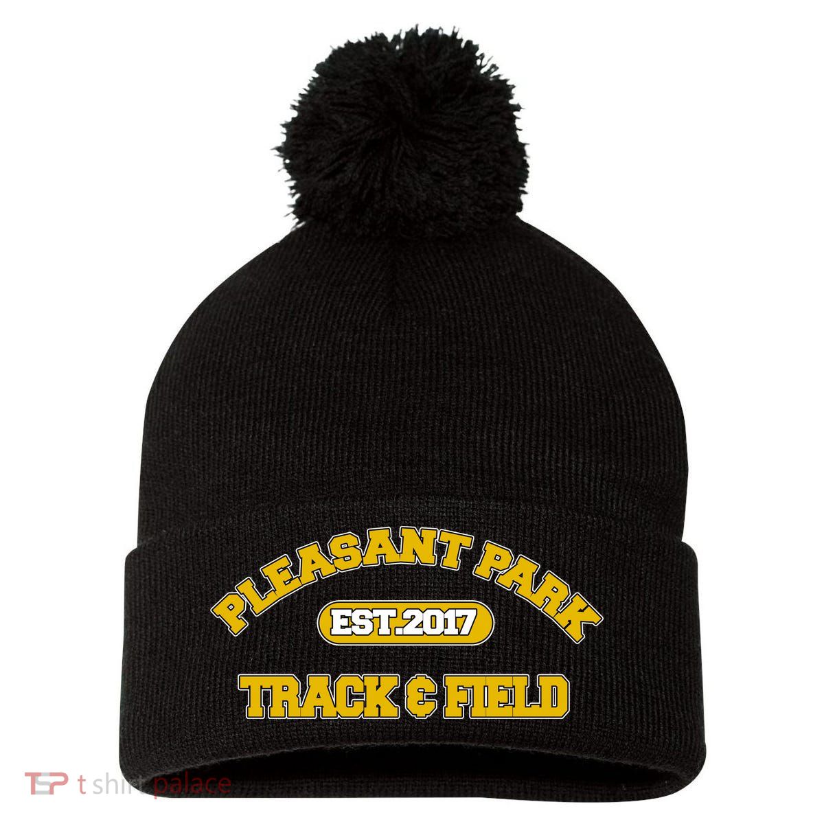 Pleasant Park Track And Field Pom Pom 12in Knit Beanie