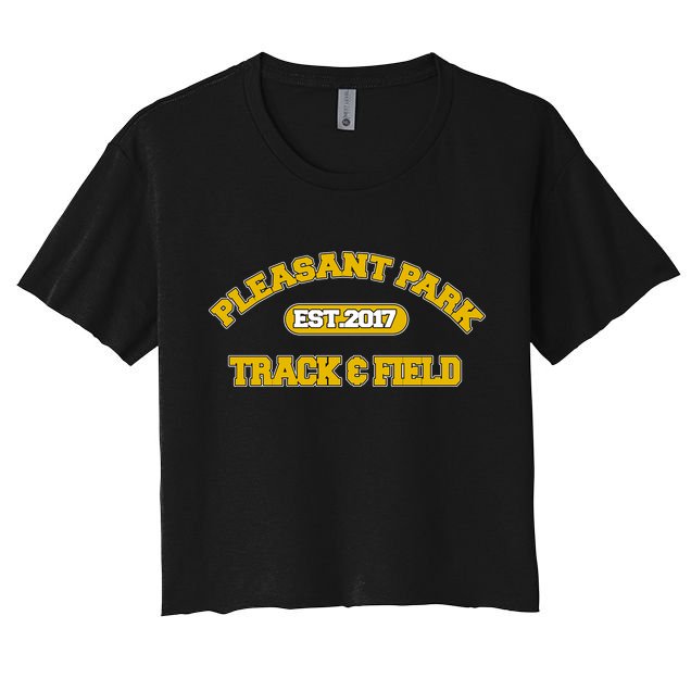 Pleasant Park Track And Field Crop Top