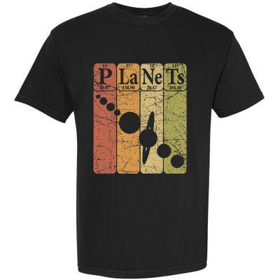 Planets Periodic Table Elements Solar System Planets Garment-Dyed Heavyweight T-Shirt