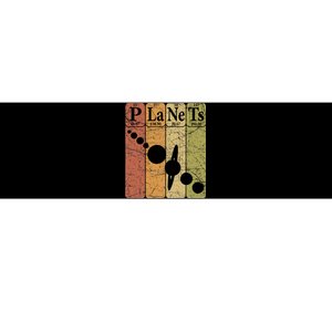 Planets Periodic Table Elements Solar System Planets Bumper Sticker