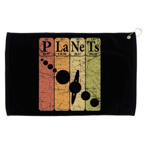 Planets Periodic Table Elements Solar System Planets Grommeted Golf Towel