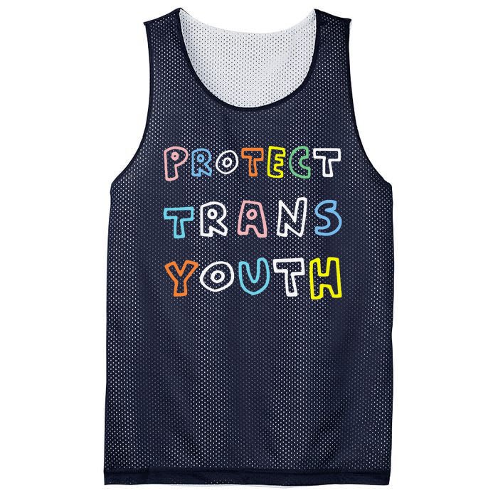 Protect Protect Transg Lgbt Pride Mesh Reversible Basketball Jersey Tank