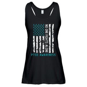 PTSD Post Traumatic Stress Disorder Awareness Support Ladies Essential Flowy Tank