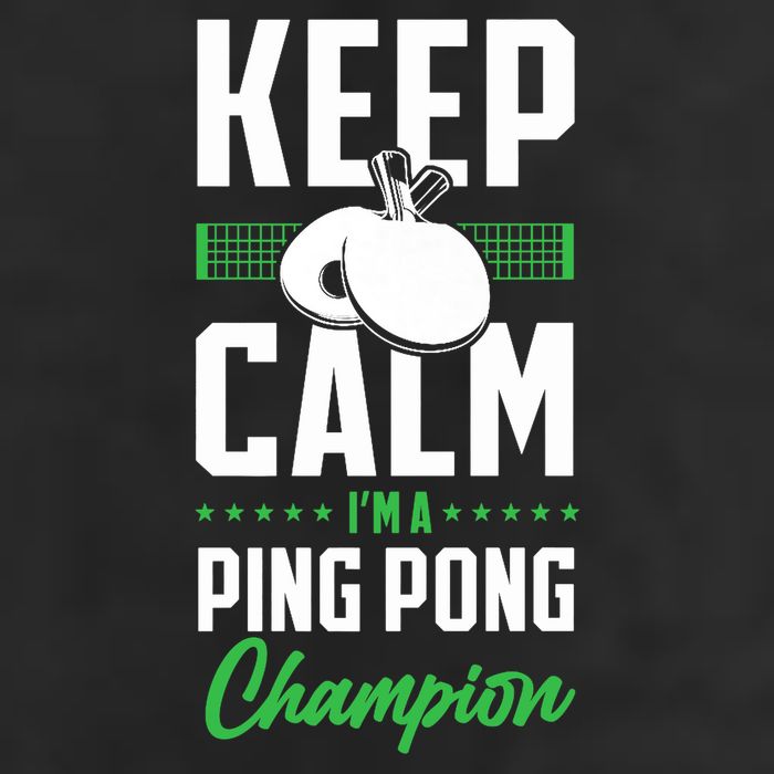 Ping Pong Table Tennis Keep Calm I'M A Ping Pong Champion Premium 15oz Campfire Ceramic Mug