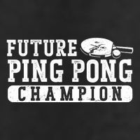 Ping Pong Table Tennis Future Ping Pong Champion Garment-Dyed Fleece Hoodie