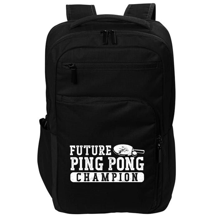 Ping Pong Table Tennis Future Ping Pong Champion Impact Tech Backpack
