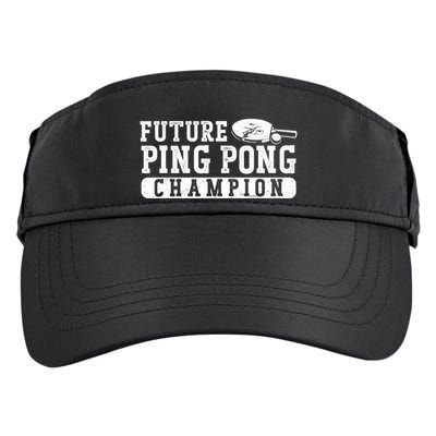 Ping Pong Table Tennis Future Ping Pong Champion Adult Drive Performance Visor